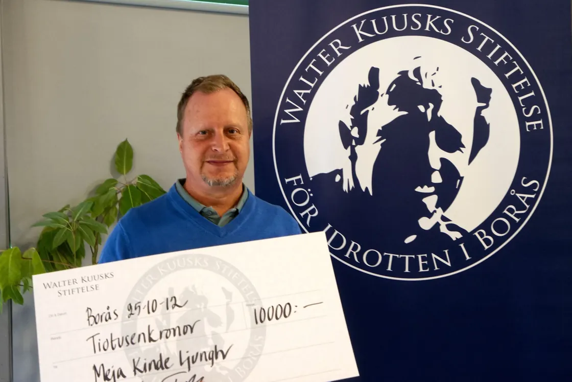 Meja Kinde Ljunghs stipendium togs emot av hennes pappa